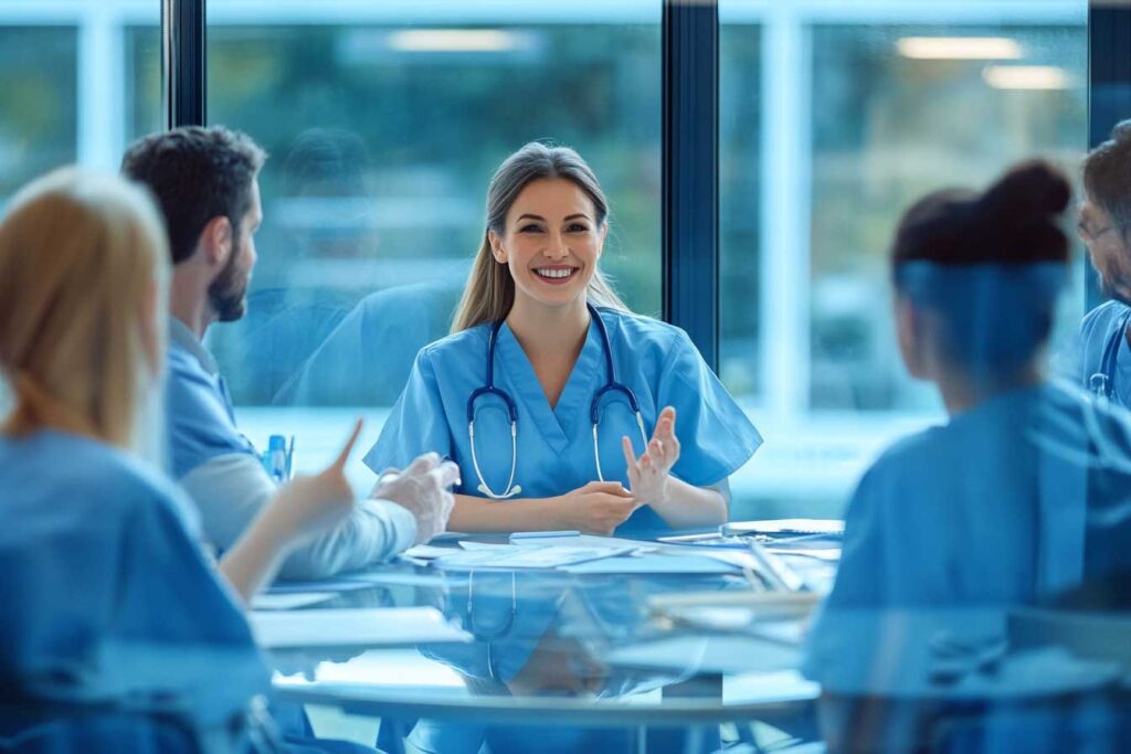 Fachpersonal im Gesundheitswesen